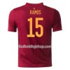 Spanien Sergio Ramos 15 Hjemmebanetrøje Euro 2020 S/S